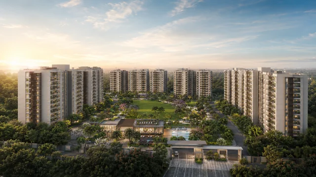 Sattva Jigani tower cluster - 9-acre community in Jigani, South Bengaluru